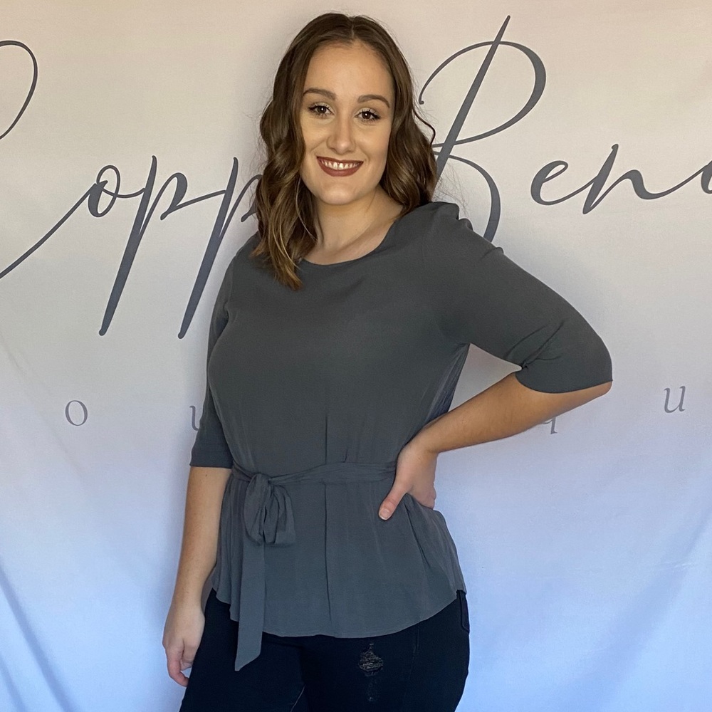 Belted Blouse